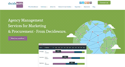 Desktop Screenshot of decideware.com